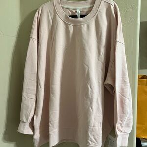 Pink Lululemon crewneck